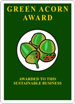 Green Acorn Membership Sign
